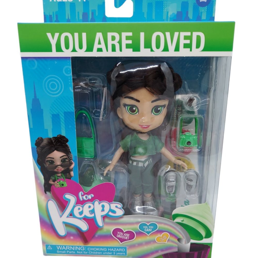 For Keeps Bella Doll NWOT